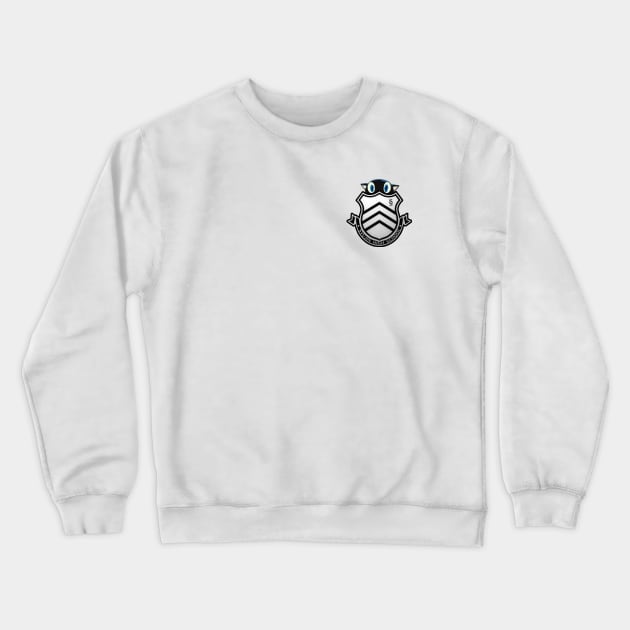 Persona Morgana Syujin Academy Crewneck Sweatshirt by geekers25